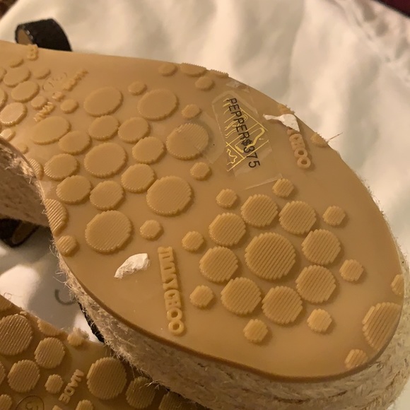 Jimmy choo Pepper wedges NEW - Picture 9 of 10